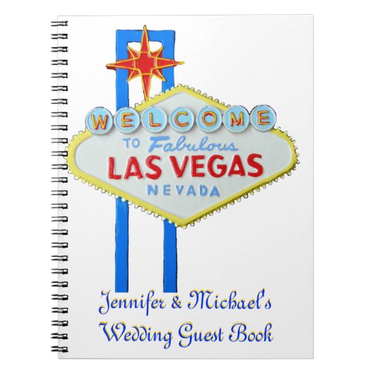 Guest Book Las Vegas Bride Notitieboek (Voorkant)