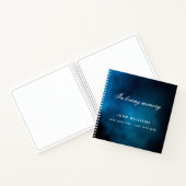 Guest book memorial blue sky notitieboek (Binnen)