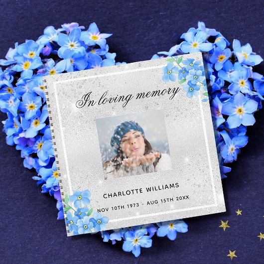 Guest book memorial Silpleorfoto Notitieboek