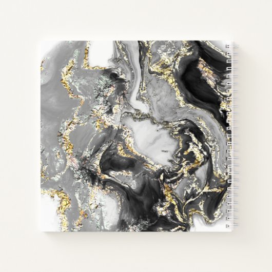 Guest Book met zwarte inkt Notitieboek (Achterkant)