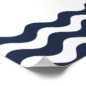 Guest book nautical bruiloft ankerbord poster (Hoek)