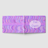 Guest Book - Paarse curves Gastenboek (Volledig)