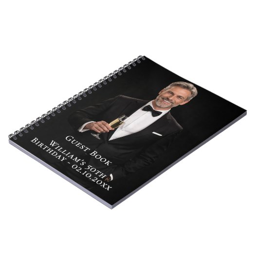 Guest book photo script budget notitieboek (Linkerzijde)