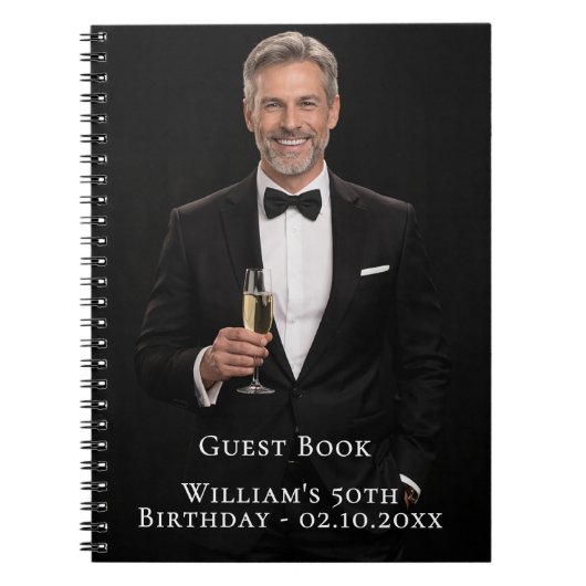 Guest book photo script budget notitieboek (Voorkant)