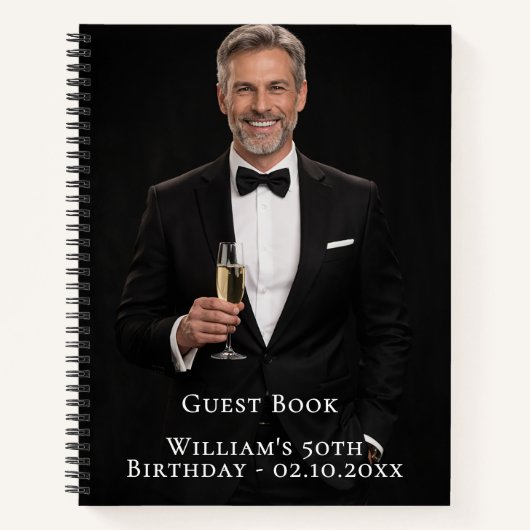 Guest book photo script notitieboek (Voorkant)