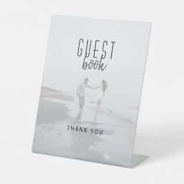 Guest Book Photo Wedding Pedestal Sign Reclamebord Met Voetstuk