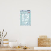 Guest Check Print, Dorm Art Print (Keuken)