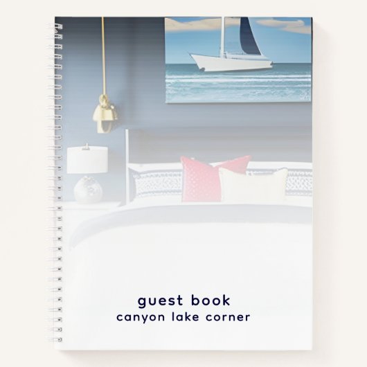 Guest Feedback gastboek met foto Notitieboek (Voorkant)