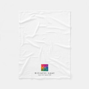 Guest House Hotel Motel Hostel Logo Hier eenvoudig Fleece Deken