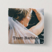 Guest Identification Flair Vierkante Button 5,1 Cm (Voorkant)