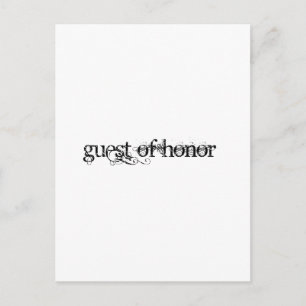Guest of Honor Briefkaart