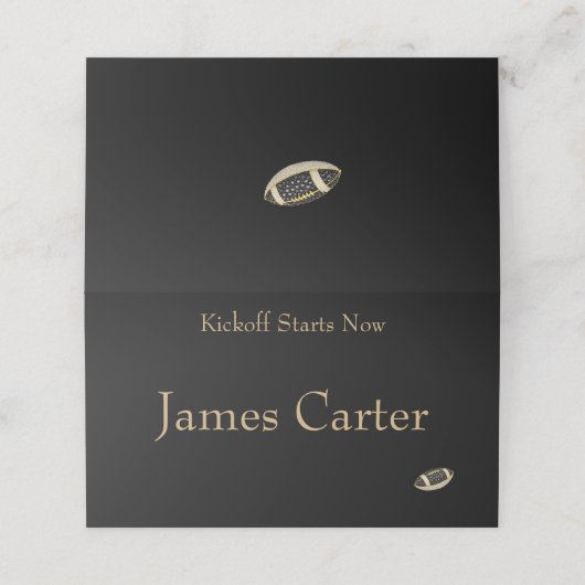 Guest Table Sign Plaatskaartje (Buitenkant ongevouwen)