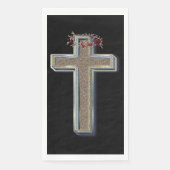 Guest towel Paper Napkins Black Background Servet (Voorkant)