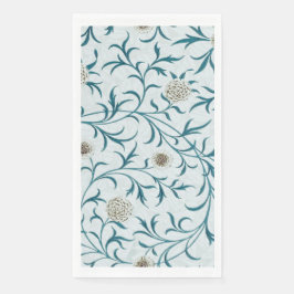 GUEST TOWEL : WILLIAM MORRIS : FLORAL DESIGN SERVET