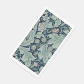 GUEST TOWEL : WILLIAM MORRIS : FLORAL DESIGN SERVET (Hoek)
