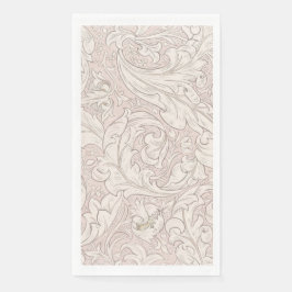 GUEST TOWEL : WILLIAM MORRIS : FLORAL DESIGN SERVET