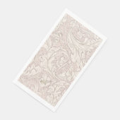 GUEST TOWEL : WILLIAM MORRIS : FLORAL DESIGN SERVET (Hoek)