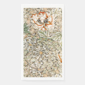 GUEST TOWEL : WILLIAM MORRIS : HONEYSUCKLE SERVET (Voorkant)