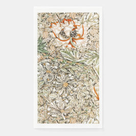 GUEST TOWEL : WILLIAM MORRIS : HONEYSUCKLE SERVET