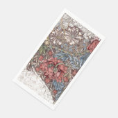GUEST TOWEL : WILLIAM MORRIS : HONEYSUCKLE SERVET (Hoek)