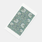 GUEST TOWEL : WILLIAM MORRIS : PIMPERNEL : NAPKIN SERVET (Hoek)