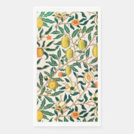 GUEST TOWEL : WILLIAM MORRIS : POMEGRANATEN SERVET