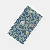 GUEST TOWEL : WILLIAM MORRIS : POMEGRANATES & BIRD SERVET (Hoek)