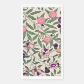GUEST TOWEL : WILLIAM MORRIS : POMEGRANATES NAPKIN SERVET (Voorkant)