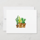 Guestbook Mexicaanse Fiesta Time Capsule Note Card Notitiekaartje (Achterkant)