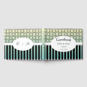 Guestbook tegen de Blauwgroen bruiloft van Posh Ye Gastenboek (Volledig)