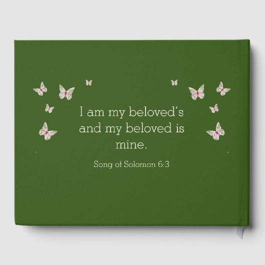 Guestbook weeping Willow Wedding Suite Gastenboek (Achterkant)