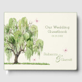 Guestbook weeping Willow Wedding Suite Gastenboek (Voorkant)
