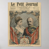 Guests of France, King Frederick VIII  and Queen Poster (Voorkant)