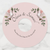 Guests Write Their Own Name  -  Wijnglaslabel (Voorkant)