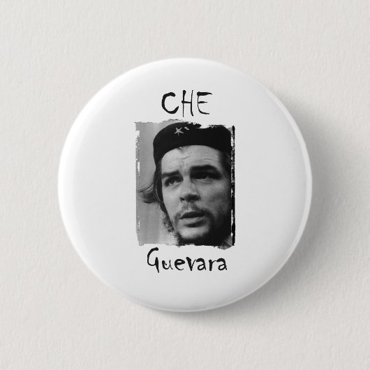 GUEVARA RONDE BUTTON 5,7 CM (Voorkant)