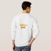 Guffaws en Goud T-shirt (Achterkant volledig)