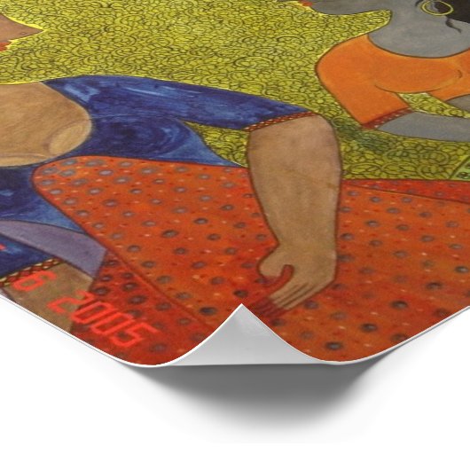 Guftagu van Bharti Dayal Poster (Hoek)