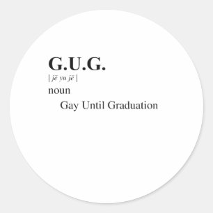 GUG RONDE STICKER