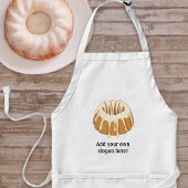 Gugelhupf Cake - Ring-Shaped Bundt - Jouw tekst op Standaard Schort