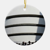 Guggenheim in NYC Keramisch Ornament (Voorkant)
