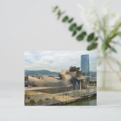 Guggenheim Museum Bilbao. Briefkaart (Staand voorkant)