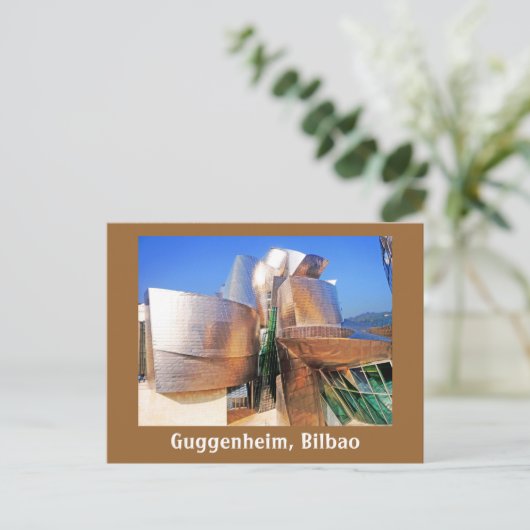 Guggenheim Museum / Bilbao , Spanje Briefkaart (Staand voorkant)