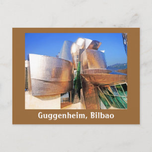 Guggenheim Museum / Bilbao , Spanje Briefkaart