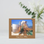 Guggenheim Museum / Bilbao , Spanje Briefkaart (Staand voorkant)