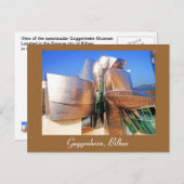 Guggenheim Museum / Bilbao , Spanje Briefkaart (Voorkant / Achterkant)