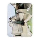 Guggenheim Museum in Bilbao fridge magnet Magneet (Verticaal)
