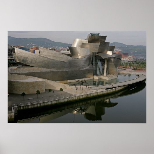 Guggenheim Museum in Bilbao, Spanje Poster (Voorkant)