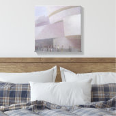 Guggenheim Museum New York 2004 Canvas Afdruk (Insitu (Slaapkamer))