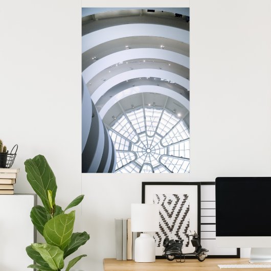 Guggenheim museum poster (Thuiskantoor)