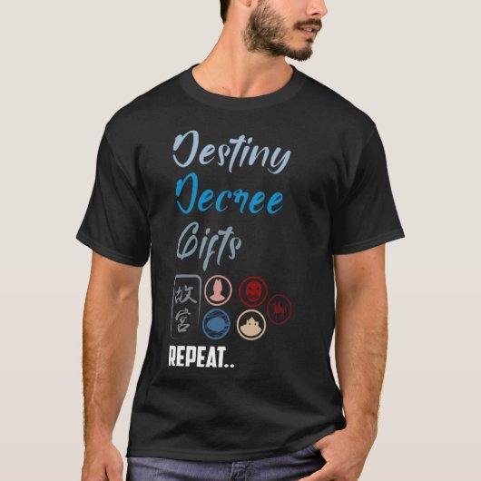 Gugong Repeat Board spel kleding Tafeltop gamin T-shirt (Voorkant)